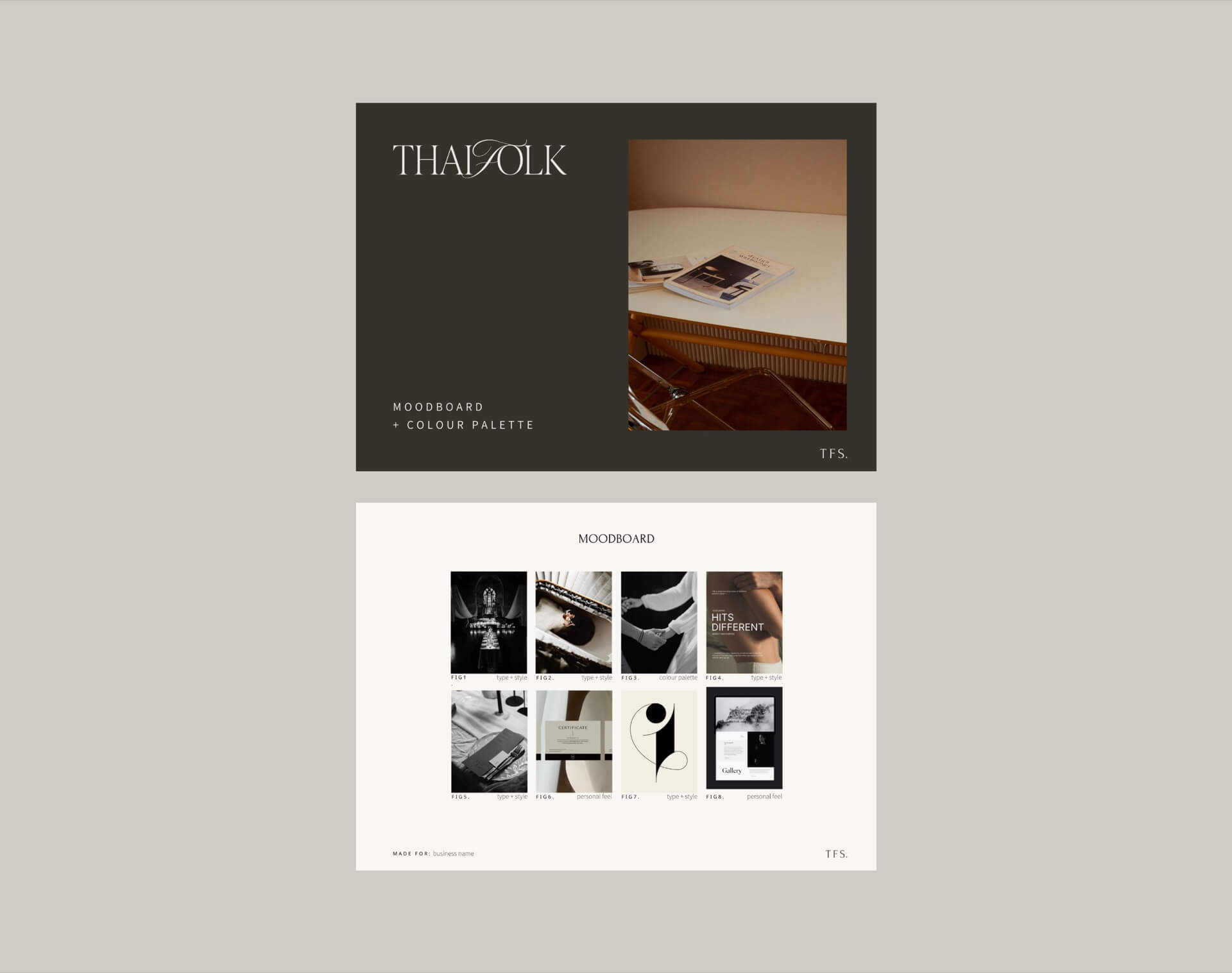 Create a Moodboard & Colour Palette - ThaiFolk